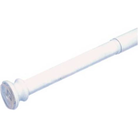 6 x TELAIO TENDA DOCCIA ESTENSIBILE 110/200 CM BIANCO