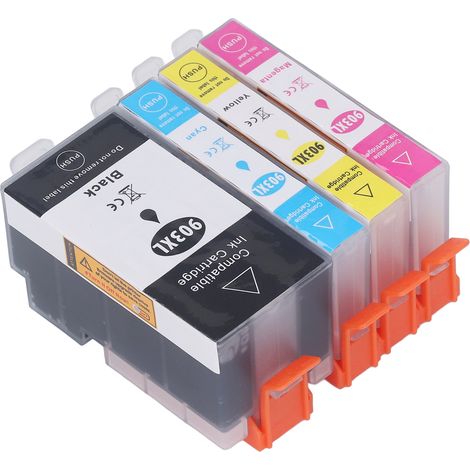 4-Farben-Tintenpatrone für OfficeJet Pro Tintenstrahldrucker: Schwarz, Cyan, Magenta, Gelb (1/5)