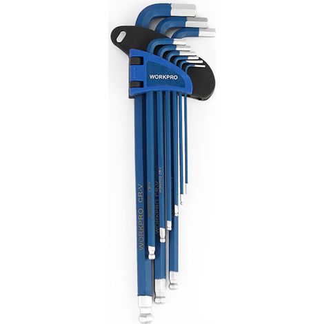 6 pans extérieurs, Tête sphérique Jeu de tournevis 1.5 mm, 2 mm, 2.5 mm, 3 mm, 4 mm, 5 mm, 6 (1/5)