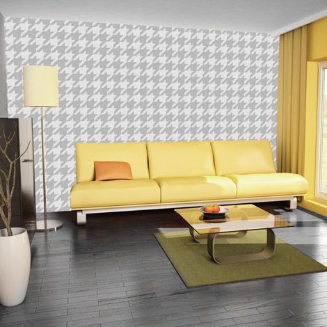 Papier Peint "Dogtooth Check" 175 x 250 cm (1/2)