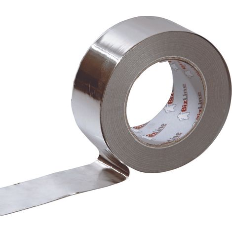 bizline 351021 | ruban vmc 50 mm x 50 m x 0.07 mm aluminium