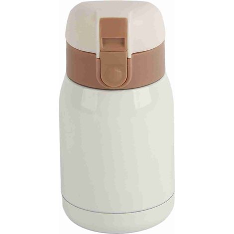 Mini tasse isolée sous vide à Double paroi en acier inoxydable de 200ML, bouteille d'eau thermique, tasse de bureau (1/5)