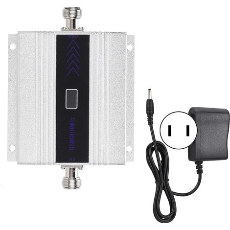 Amplificateur de signal téléphonique GSM 900MHz N femelle répéteur récepteur 100-240V (prise US) (1/5)