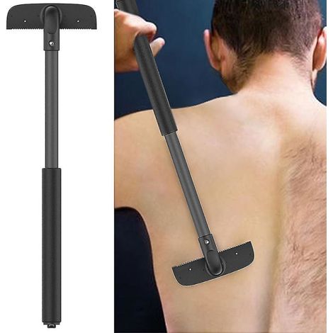 Rasoir dorsal anti-poils, épilateur pour le dos avec manche long (1/5)