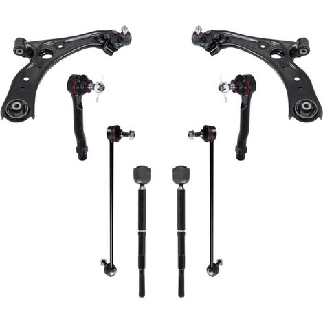 KIT BRACCIO OSCILLANTE 8 PEZZI COMPATIBILE CON HONDA HR-V (RU) 1.6 i-DTEC (RU8) 08.2015 / Kit Sospensione Completo OE/OEM / Bracci Oscillanti + Testine Sterzo / Sostituzione Diretta OEM (1/5)