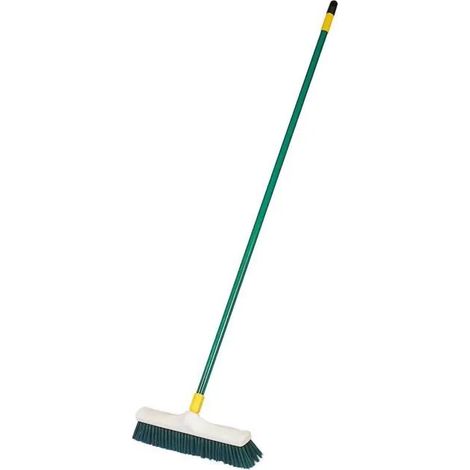 Scopa giardino Kerbl garden broom manico metallo resistente