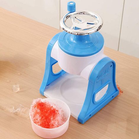 Manuelle Eismaschine, Slush-Eis-Maschine für Schneekegel, Margaritas, Frozen Cocktails und gesunde Snacks (1/5)