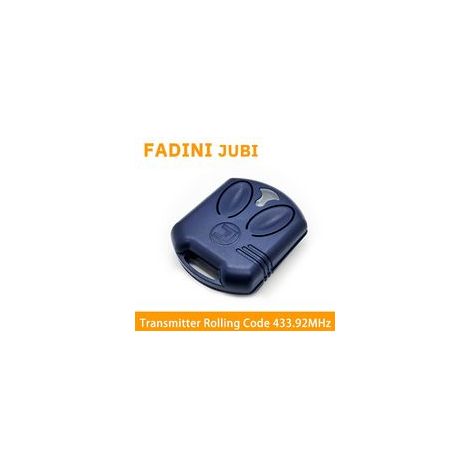 Télécommande universelle pour portails coulissants et portes de garage – Compatible avec les fréquences de 433,92 MHz (modèles JUBI 433-2, 433-4, 433-2TR petit modèle) – Remplacement facile, aucune pr (1/2)