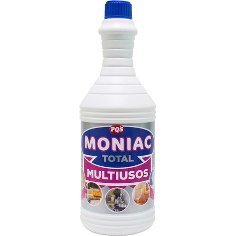 FPLUS moniac multius. 1lt.recambio , MONIAC TOTAL es el auténtico multiusos porque limpia todo tipo de superficies: cocinas, hornos, microondas, vitrocerámica, cuartos de baños, su