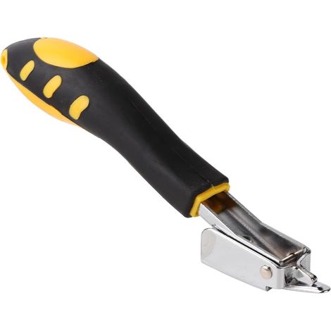 Agrafeuse Robuste pour Tissus d ameublement Outil arrache Clou Durable avec poignée en Caoutchouc Conception Ergonomique Retrait Efficace des agrafes (1/4)