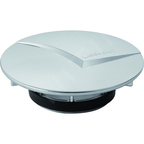 Geberit Accessoires - Cache de la bonde d’évacuation d52 de la garniture de vidage de douche, chromé 150.242.21.1 (1/2)