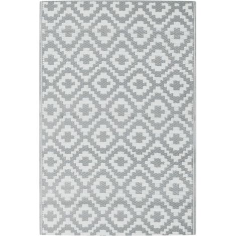 Tapis d'extérieur gris ARAKIL 120x180 cm PP (1/5)