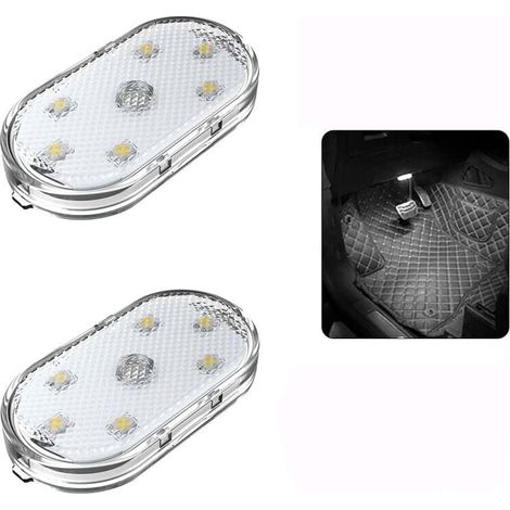 [NEVER USED] Pack Trunk Light, Touch-Sensitive Magnetic Car Dome Light, Portable Car Interior Lighting for Car, Truck, Closet, Camping, Caravan (White Light) (1/4)