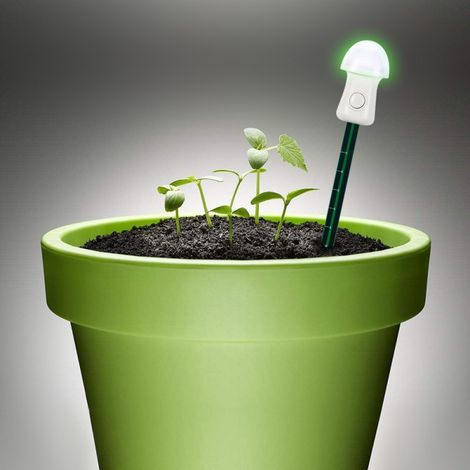 Hygromètre Testeur de sol végétal Planteur intelligent Détecteur d'humidité des plantes Moniteur de plantes d'intérieur et d'extérieur Outils de jardinage de fleurs végétales (1/2)