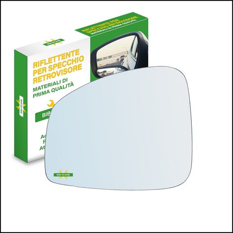 Vetro specchio retrovisore lato sx-guidatore per renault scenic iii (jz0/1) dal