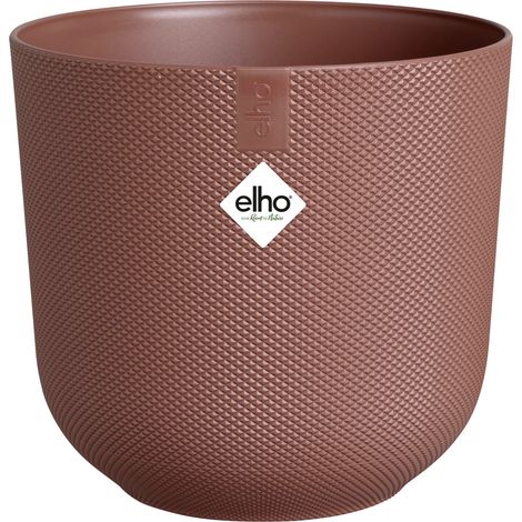 elho® Übertopf Jazz Toskanarot rund Ø 14 cm - Kunststoff