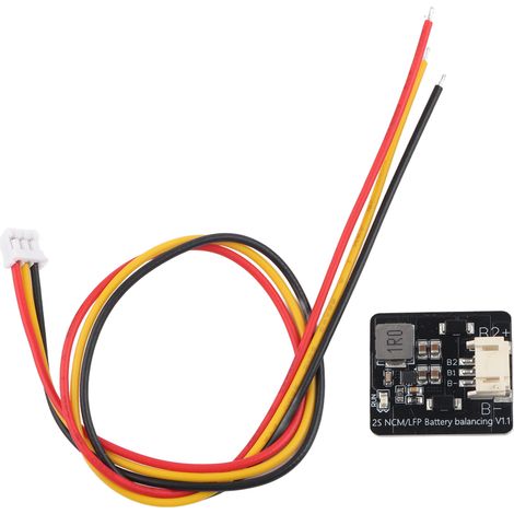 Équilibreur actif de batterie lithium 2S, module de transfert d'énergie à inductance 1.2A, tension 2.0V-4.5V, carte d'équilibrage pour pack Li-ion, régulateur de charge symétrique (1/5)