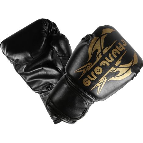 1 Paire de Gants de Boxe Sanda pour Adultes et Enfants, Équipement d'Entraînement Kenpo (1/5)