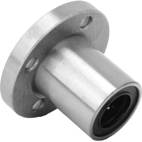 Palier linéaire à bride ronde en acier pour machines électroniques LMF25UU/LMF20UU/LMF16UU/LMF13UULMF13UU (1/5)