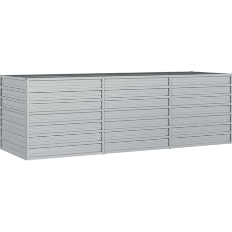 Maison Exclusive - Garten-Hochbeet 240x80x77 cm Verzinkter Stahl