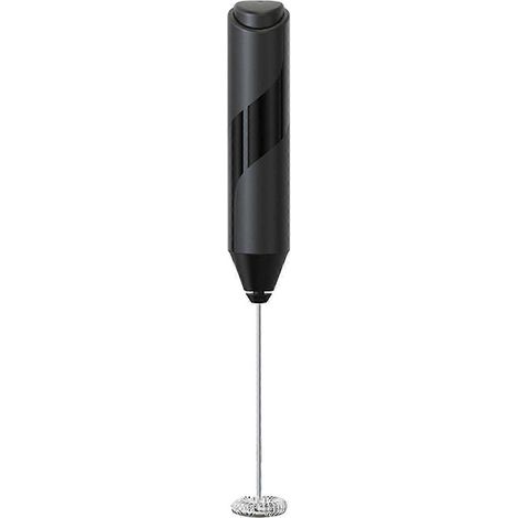 Mousseur à lait portable, mini-mixeur, fouet à œufs puissant et léger en acier inoxydable pour cappuccino, café glacé, macchiato et latte.-Only Frother