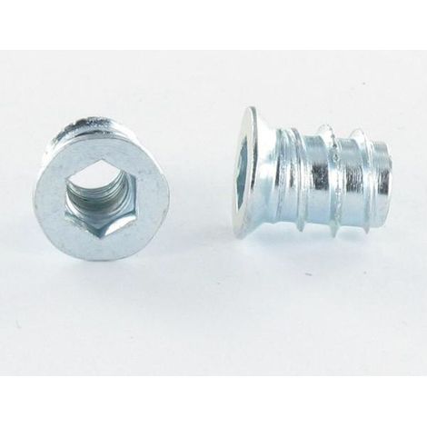 Ecrou Clé de 6 HC6 M6 12X24 Acier zingué-500 pièces