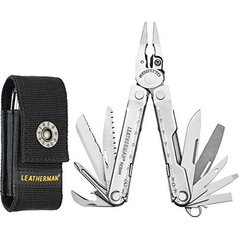Leatherman Rebar strumento multifunzione grigio acciaio robusto