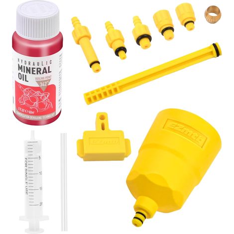 Kit Purge Frein, Gamme de Freins à Disque Hydrauliques pour, Seringue a Huile (1/5)