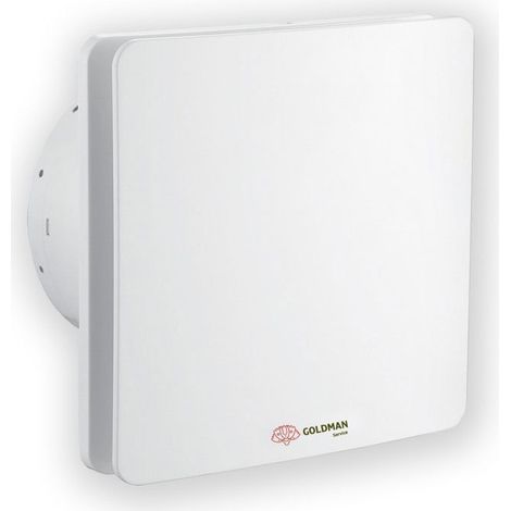 Extractor de baño - 100 mm - Silencioso 45 dB - Caudal 54 m³/h - Válvula antirretorno
