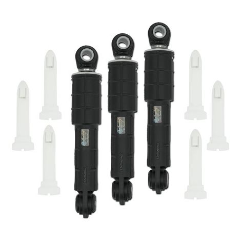 Kompatibel mit Stoßdämpfern für die Waschmaschinen LG 383EER3001S und 383EER3001V (3 Stück, 6 Pins) (1/2)