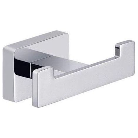 Accessoire de salle de bain Gedy 4426 crochet double chrome acier