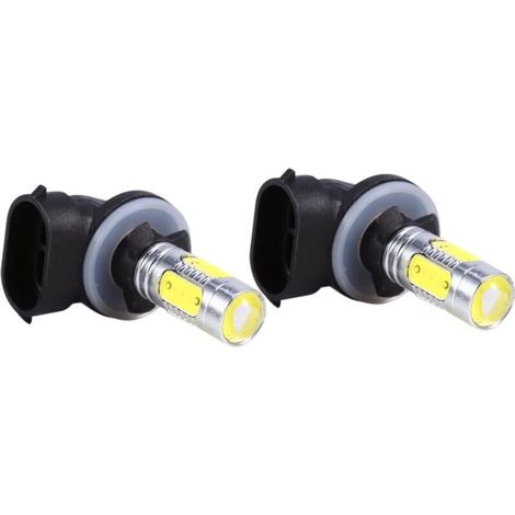 2 Pc Camion de Voiture 5 Cob Led 7.5W 6500K Caché Feux de Brouillard Blancs Drl Ampoules H27w / 2 881… (1/2)
