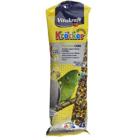 Vitakraft Kracker Feather Care for cockatiels & parrots - 2pk 2 - 237006