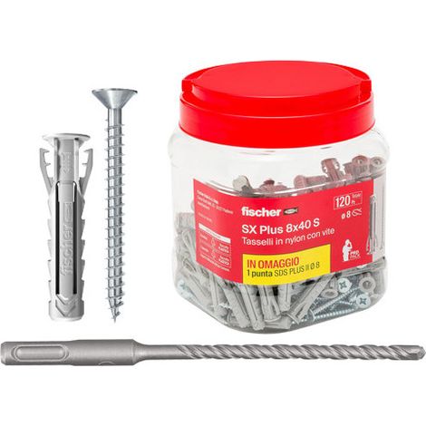 TASSELLO NYLON SX 8S PLUS VITE TSP PROPACK FISCHER