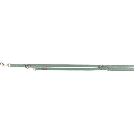 Trixie Premium verstellbare Leine grün 2 Meter Nylon
