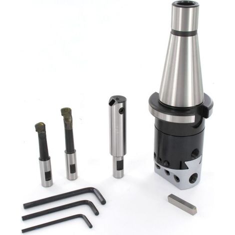Tête d'alésage ISO40 DIN2080 diam. 50 MM 10-110 MM Vertex VBHC-NT-40-BC-2
