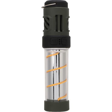 Lampe de camping portable 5 modes d'éclairage Lampe de tente étanche avec crochet de suspension Support de trépied Batterie 3000 mAh pour randonnée en plein air,DUBUNS