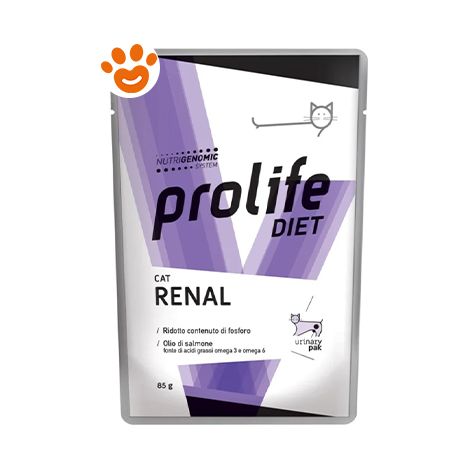 Prolife Cat Veterinary Renal - Bustina 85 Gr - Cibo Umido Gatti