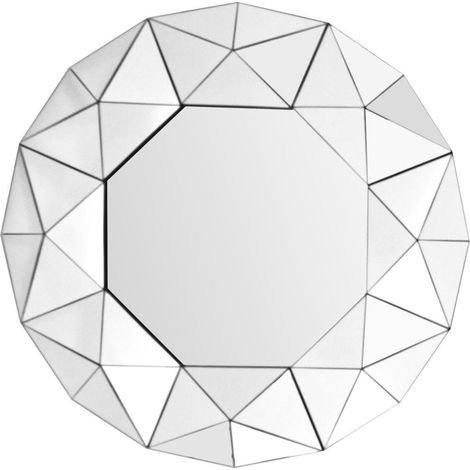 Miroir mural vulcain - Argent (1/5)