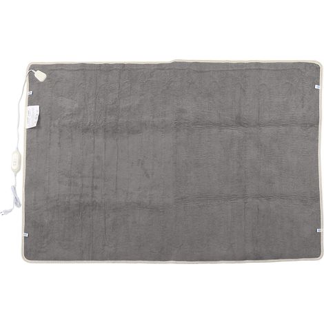 Couverture chauffante 1 touche commande, chauffage rapide 60s, couverture électrique avec long câble, prise UE 220V, 180x120cm, 100W (1/5)