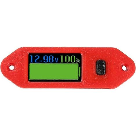 Indicateur de batterie DC 4–55 V, jauge programmable de tension et capacité pour plusieurs types de batteries (1/5)