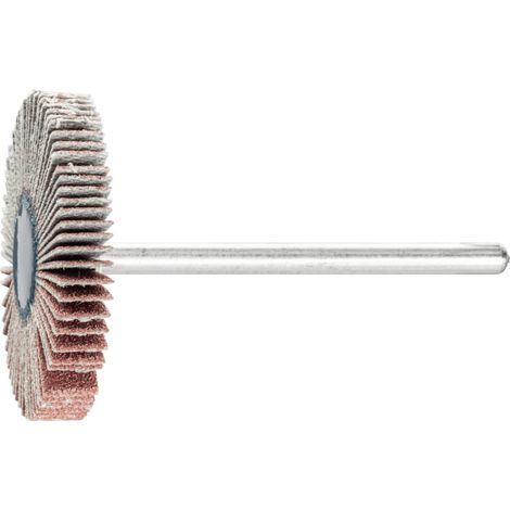 PFERD TOOLS Korund Fächerschleifer F Ø 30x5 mm Schaft-Ø 3 mm A180 für Feinschliff und Finish 10 Stk (1/5)