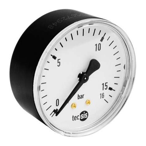 Manometer Anschluss hinten 0-16bar 63mm 1/4''