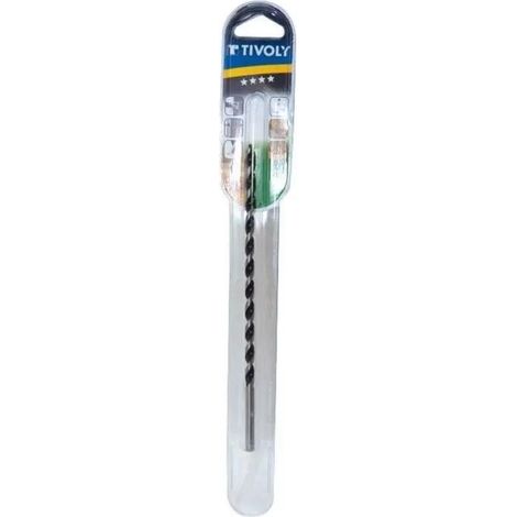 Tivoly Trivella per legno a 3 punte 14 mm 300 mm argento