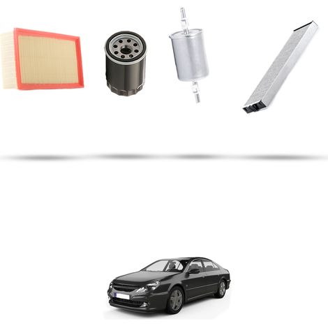Kit tagliando 4 filtri compatibile con Peugeot 607 2.2 16V 116kw dal 2000 (1/5)