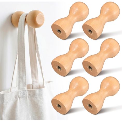 de 6 patères Healeved avec fixation par vis gain de place et (1/5)