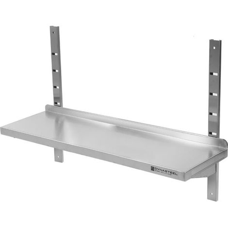 Etagère Murale en Inox - L 1400 x P 300 mm (1/3)