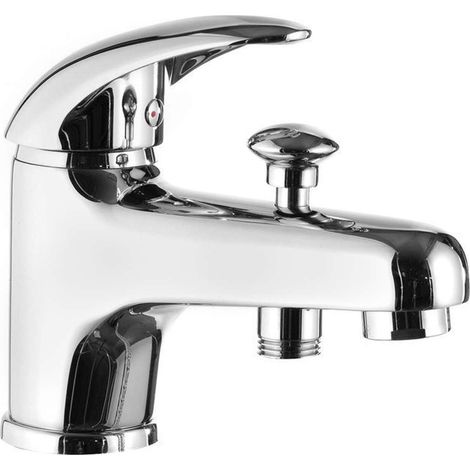Aqualine Kasiopea - Mezclador de lavabo con interruptor, cromado 1107-04 (1/3)