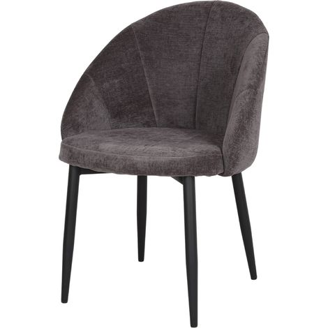 AUTRES Chaise tapissée avec un style Mid Century - modèle 006 - gris