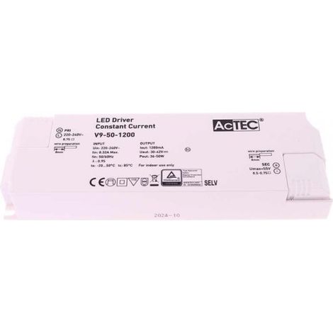 Led Driver CC Corrente Costante 1200mA 30V-42VDC Per Alimentare Led Max 50W